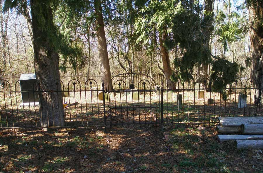 Bowman cemetery on Stagecoach Lane