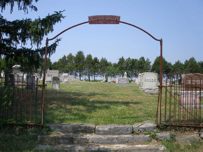 Cedar Grove Cemetery near Mt. Jackson