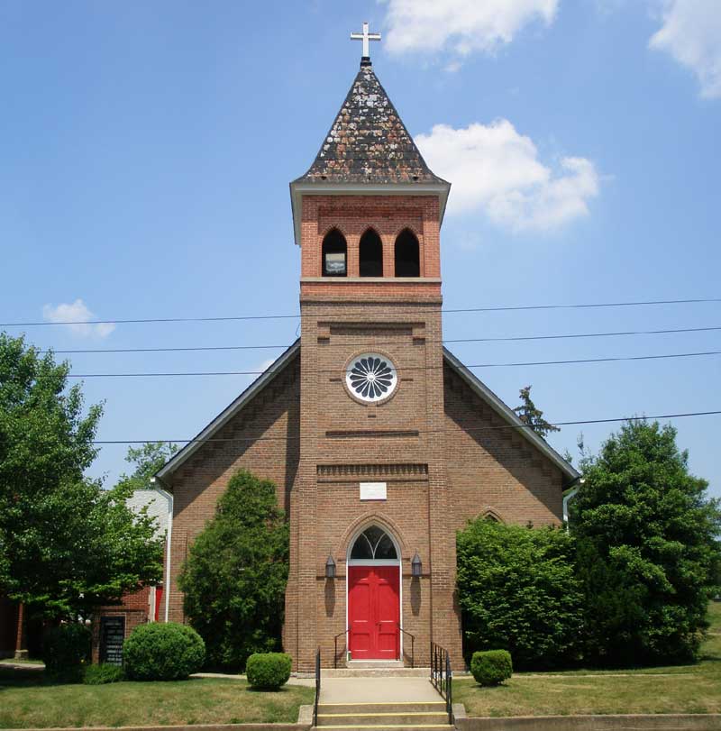 Emanuel Church Cemetery enterance on 127 High Street