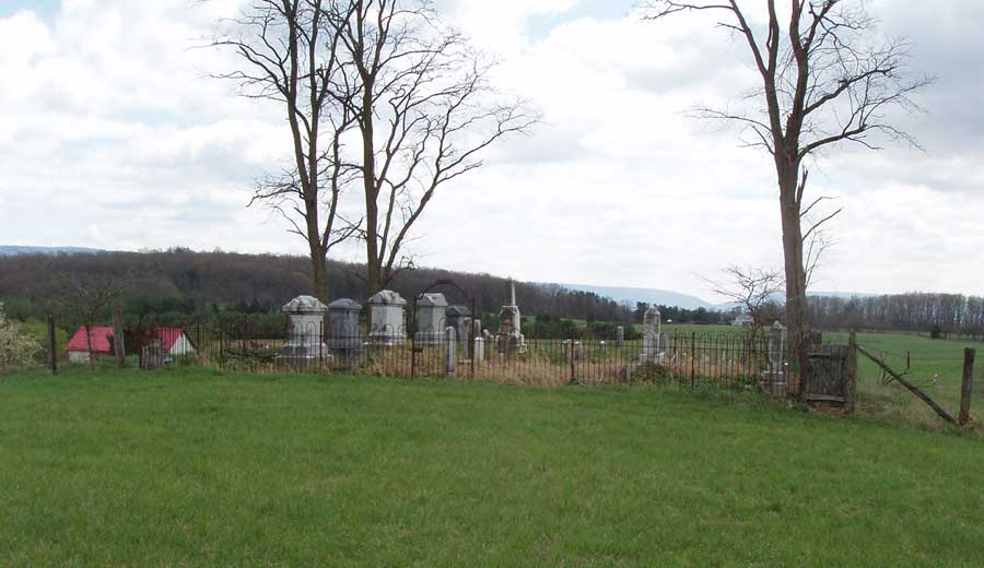 Frye - Foltz Cemetery near Hamburg