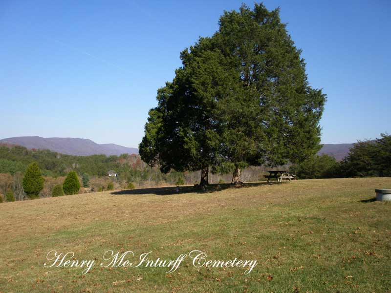 Henry McInturff Cemetery Fort Valley