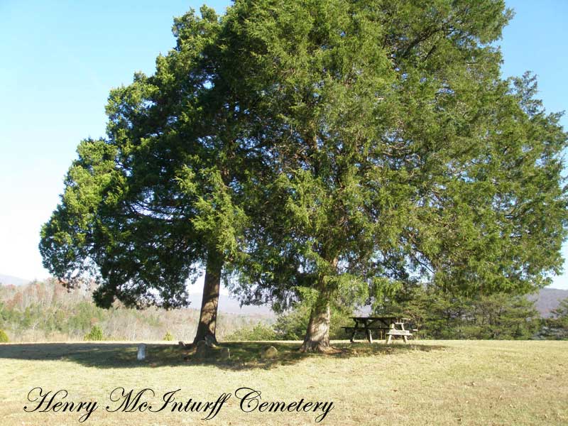 Mountian Henry McInturff Cemetery