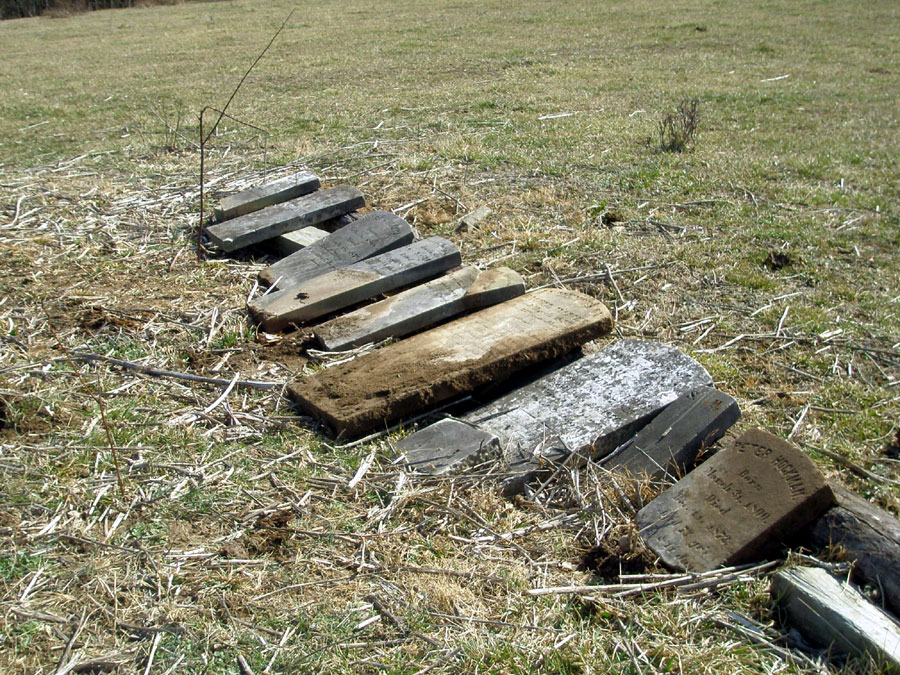 Hockman Cemetery 2 near Harrisville March 2011