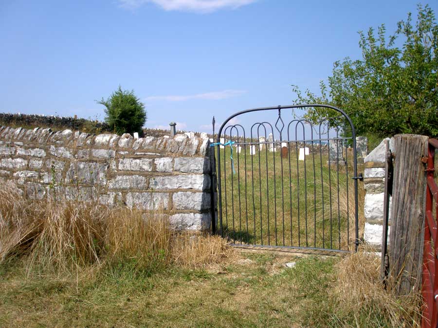 Gate way of Painter Cemetery Aug. 17 2011