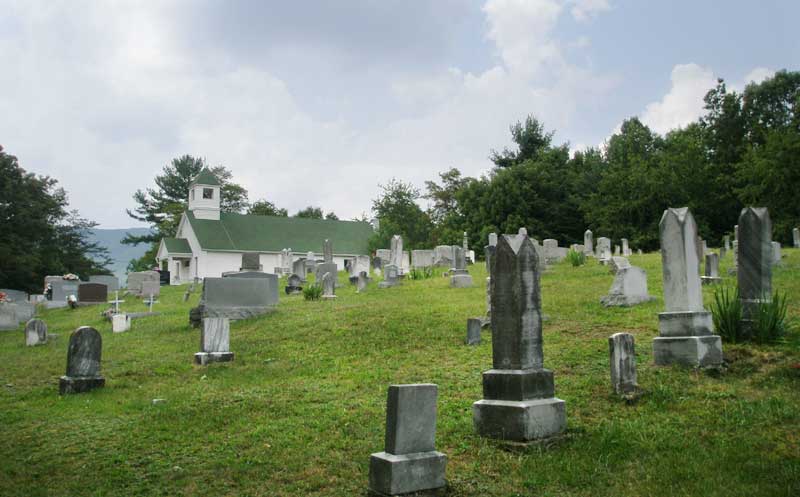 Powder Spring Cemetery near Basye