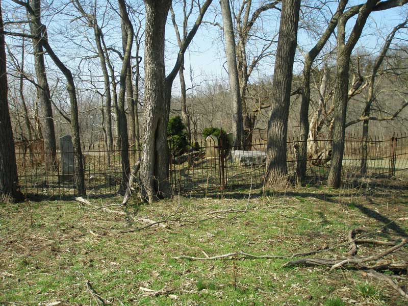 Rush Cemetery, near Woodstock Tower Road