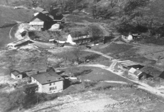 Modern photo of the Myers farm near Moores Store, Virginia