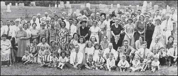 1949 Walnut Springs Church Homecoming.