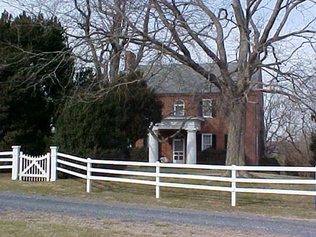 The Anthony Spengler Home, also known as Spengler Hall or Matin Hill, Strasburg, Virginia