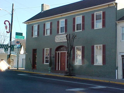 Hotel Spengler, downtown Strasburg, Virginia