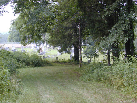 Entrance to Old Edinburg Cemetery