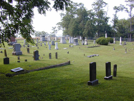 Entrance to Old Edinburg Cemetery