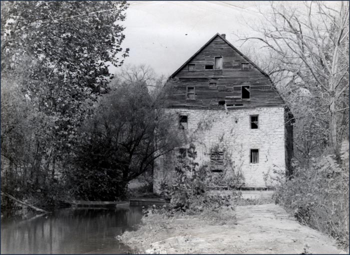 Stonewall Mill, near where Pugh's Run empties into the Shenandoah River.