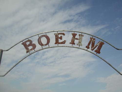 Gate at Boehm Cemetery, near Lebanon Church, VA