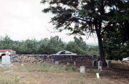 Holman's Creek Orchard Cemetery, as it appeared in June of 2002