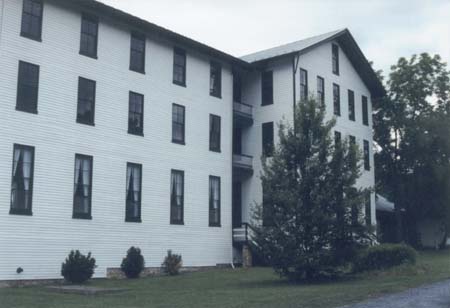 Partial side view of Orkney Springs Hotel, Orkney Springs, Virginia