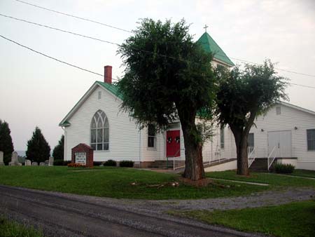 St. Matthews Lutheran Church, Mt. Olive, Virginia