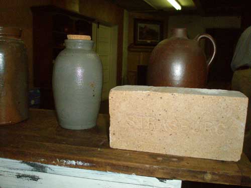 Brick and jars