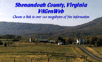 Little North Mountain from the Fairview area of Shenandoah County